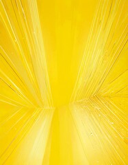 Leinwandbilder - a vibrant abstract composition of intersecting lines and rays of yellow, creating a dynamic and visually striking effect