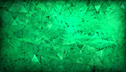 Aufkleber - a textured, green background composed of numerous triangular shapes, creating a visually striking and abstract pattern