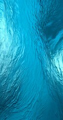 Aufkleber - a close-up view body of water, likely a lake or ocean, with a textured and rippled surface The water appears to be a deep blue color, with some areas of lighter