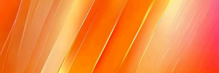 Aufkleber - a vibrant abstract background with diagonal lines in shades of orange and pink, creating a dynamic and energetic visual effect