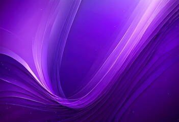 Poster - a purple abstract background with curved lines and a gradient effect, creating a sense of movement and depth