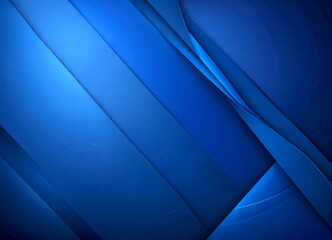 Fototapete - a dark blue abstract background with diagonal lines and a gradient effect, creating a sense of depth and movement