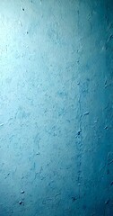 Fototapete - a textured blue wall with a vertical crack running down the center, creating a sense of depth and dimension