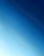 Poster - a gradient background transitioning from a deep blue at the top to a lighter blue at the bottom, creating a sense of depth and movement