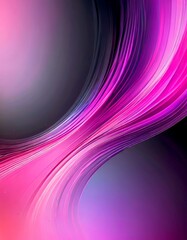 Leinwandbilder - a gradient of pink and purple hues, with the colors transitioning from a deep purple at the top to a lighter pink at the bottom The gradient is composed of curved lines,