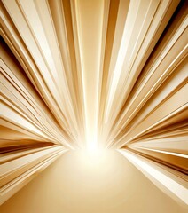 Leinwandbilder - a radiant, abstract design with a central light source radiating outwards in a pattern of intersecti