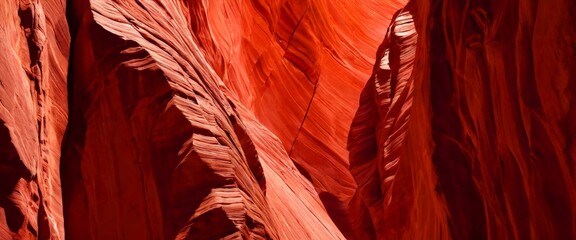 Poster - The captures the intricate and vibrant patterns red rock formation, showcasing the natural beauty and geological formations of the area