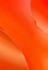 Wall Mural - a gradient of peach-colored abstract shapes, creating a visually appealing and harmonious composition