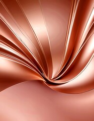 Aufkleber - a close-up view metallic surface with a repeating pattern of curved lines, creating a sense of movement and depth The color palette is dominated by shades of pink