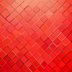 Aufkleber - a repeating pattern of red squares arranged in a diagonal grid, creating a visually striking and geometric design