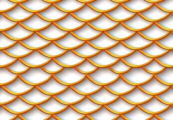 Poster - A seamless triangle pattern with gold stripes, hexagon repeat tile, and transparent background png.