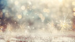 © HQAsset - Sparkling Abstract Background with a Blurred Bokeh Effect and Glittering Surface for Festive Celebration