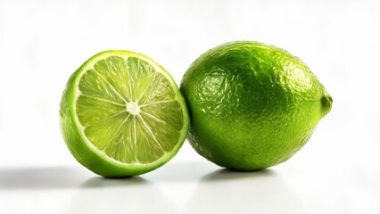 Wall Mural -  Fresh lime ready to zest