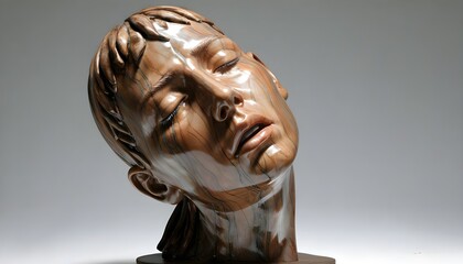 Sticker - Emotional Sculptures Born from the Sculptors Tears