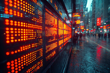 Poster - a machine learning model predicting stock market trends based on historical data and market conditio