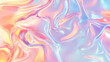 © Thiago - Iridescent neon background with holographic abstract soft pastel colors, perfect for a trendy vaporwave aesthetic. Vaporwave Aesthetic. Illustration