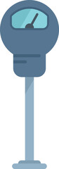 Poster - Parking meter showing time remaining for paid parking on city street