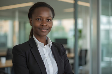 portrait of a young business woman 