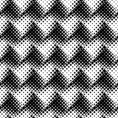 Poster - Diagonal square pattern background - abstract monochrome vector design from rounded squares