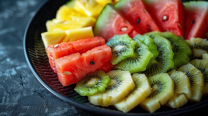 Wall Mural - Fresh Fruit Platter