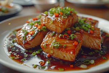 Delicious Glazed Fish Dish