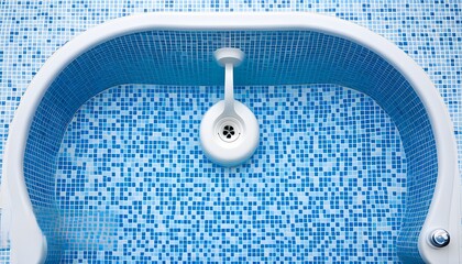 Invigorating Hydromassage Experience with Countercurrent Water Flow in a Swimming Pool