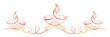 © isdiyono - diwali candle vector illustration