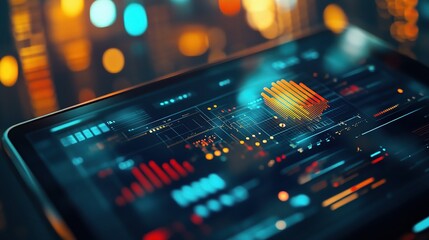 Poster - Digital Interface with Data Visualization and Analytics