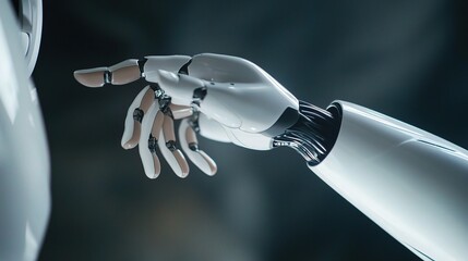 Poster - Robotic Hand Reaching Out to Connect