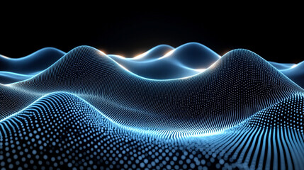 futuristic digital background featuring abstract data patterns and technological elements. The image symbolizes innovation, connectivity, and the power of data in modern technology-driven environments
