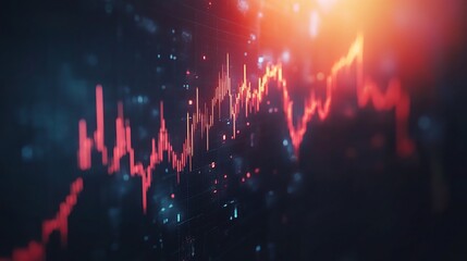 Poster - Dynamic Financial Data Visualization Concept