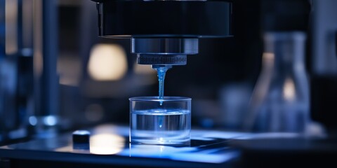 Aufkleber - a controlled experiment with accurate measurements being recorded, highlighting the meticulous nature of scientific studies.