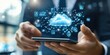 © kwanchaift - Business environment where tech integration of mobile apps and cloud services optimizes collaboration and efficiency among team members.