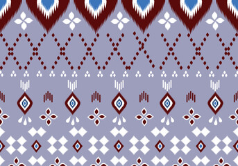 ethnic seamless pattern in ethnic style