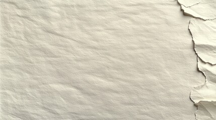 Canvas Print - Plain White Watercolor Paper Texture