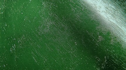 Sticker - Close-Up of Green Surface Texture on Paper