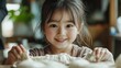 © chic designs - 日本の伝統：春のお祝いにろうそくを作る少女