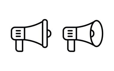 Poster - megaphone icon, megaphone sign vector