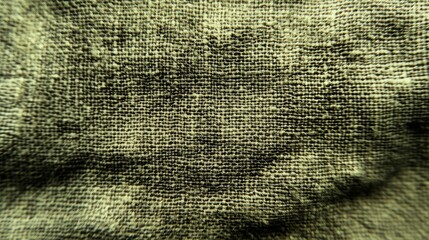 Poster - Olive Green Fabric Texture Background for Design Use