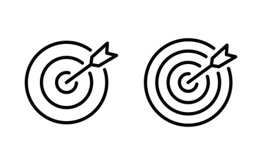 Poster - Target icon, target sign vector