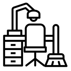 Poster - Cleaning Icon