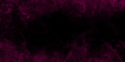 Wall Mural - Abstract smoke frame and space,black background. brushed watercolor texture abstract background. Smoke steam moves on a black background. Fog texture. purple cloud and black sky textured background. 