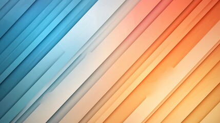 Poster - Modern Abstract Background with Colorful Stripes