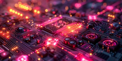 Abstract cyberspace circuit design