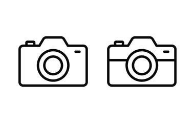 Poster - camera icon vector