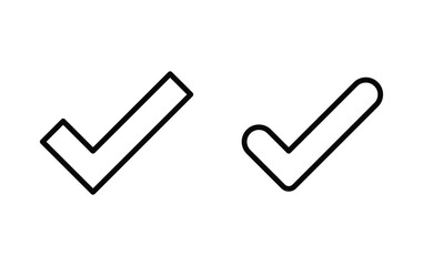 Poster - check mark icon, check mark sign vector