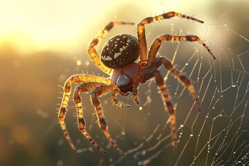 spider on the web