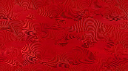 chinese new year background, red pattern with traditional chinese wave patterns