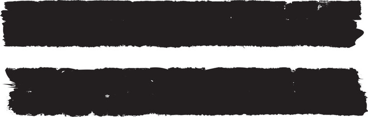 Poster - Stripes pack .Grunge Paint Roller set . Vector black stripes . Distressed banner . Black stripes with rough edges. paintbrush collection .Gradient brushes . Bulge lines . Distress textured strokes