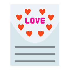 Poster - Love letter Icon